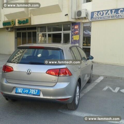 location voiture Vw Golf 7