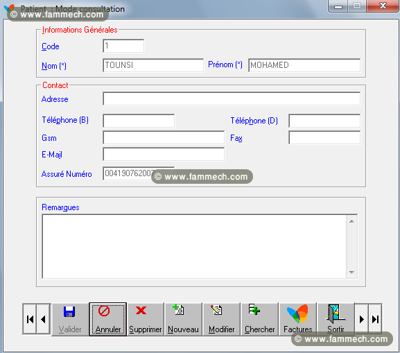 Logiciel CNAM pour opticien en Tunisie