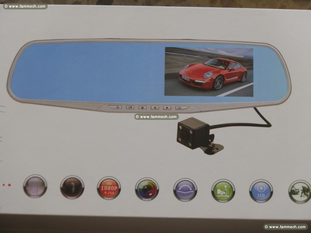 rétroviseur camera recule surveillance voiture tn