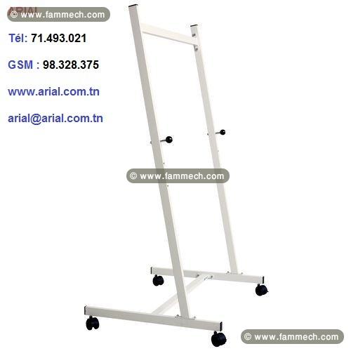 tableau blanc magnétique fixe sur pied