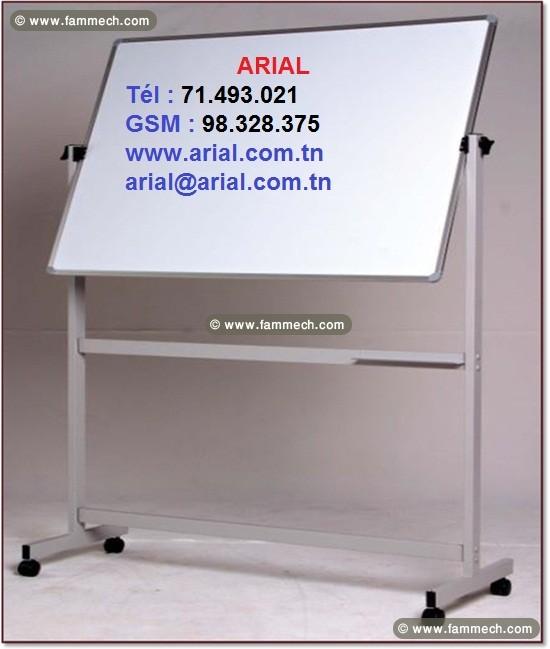 tableau blanc magnétique 0.65m x 1.00m