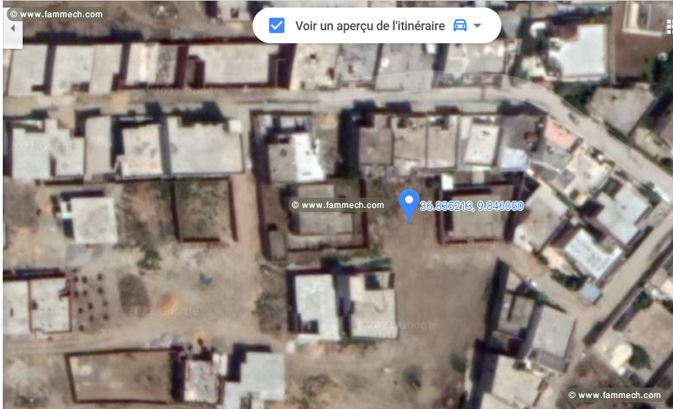 Terrain 400m² Tébourba