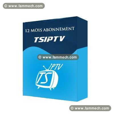 ABONNEMENT TSIPTV 12 MOIS