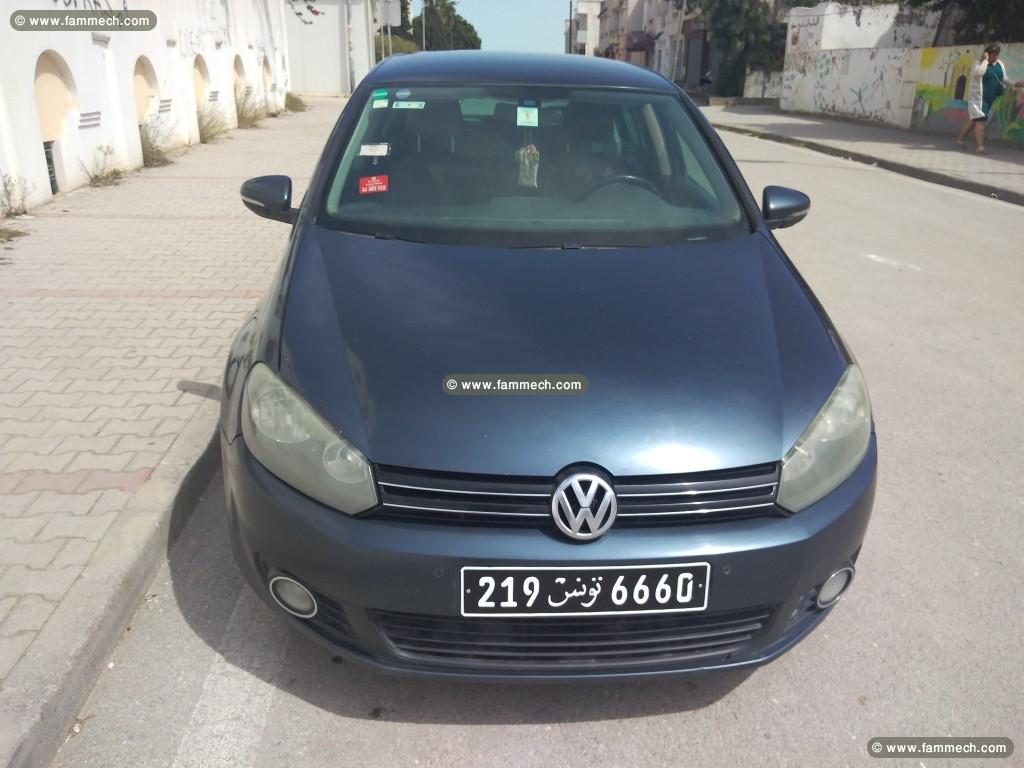 Golf 6 Volkswagen Turbo Diesel Allemagne 2009 TEL 