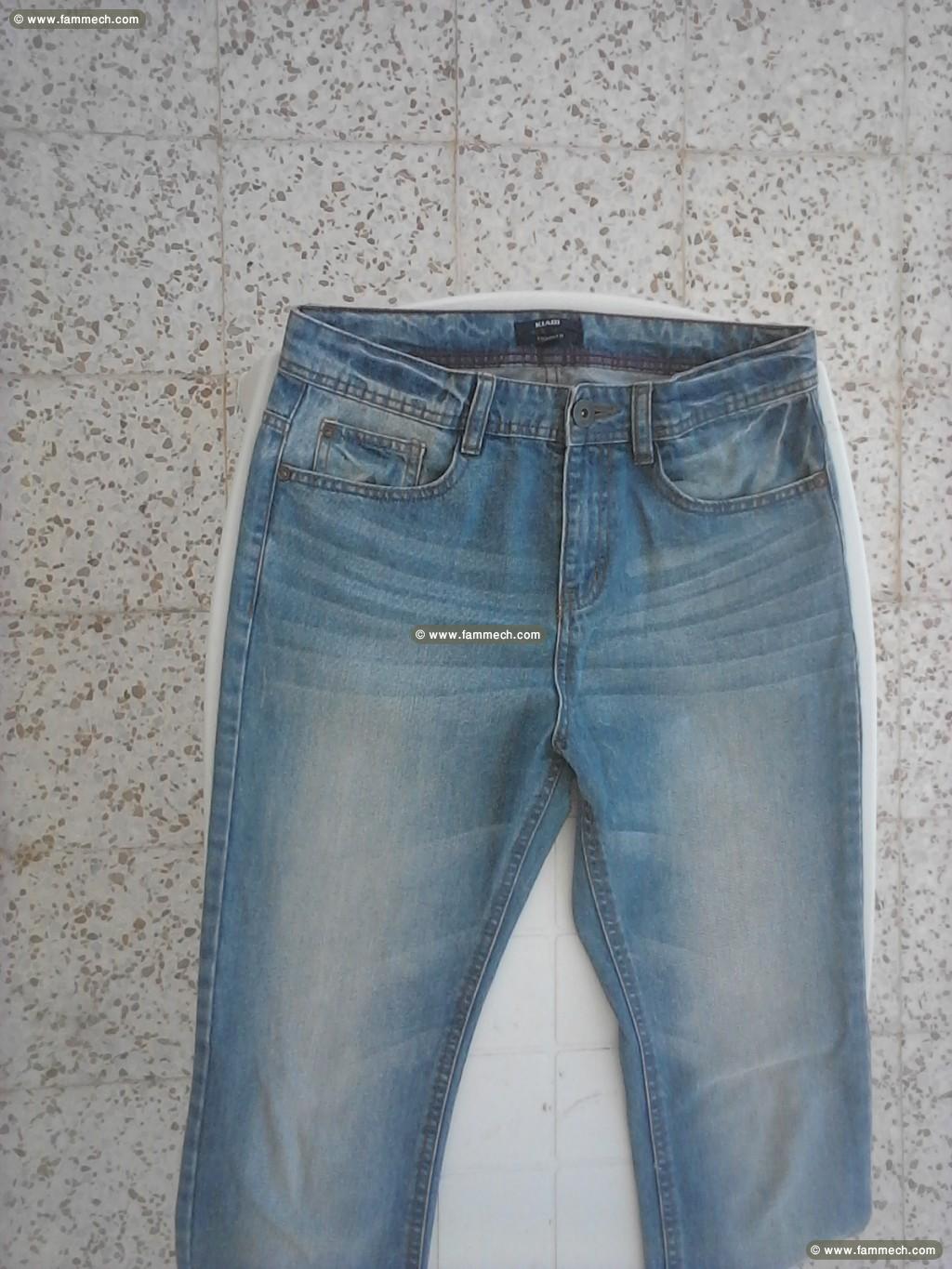 pantalon jeans marque KIABI