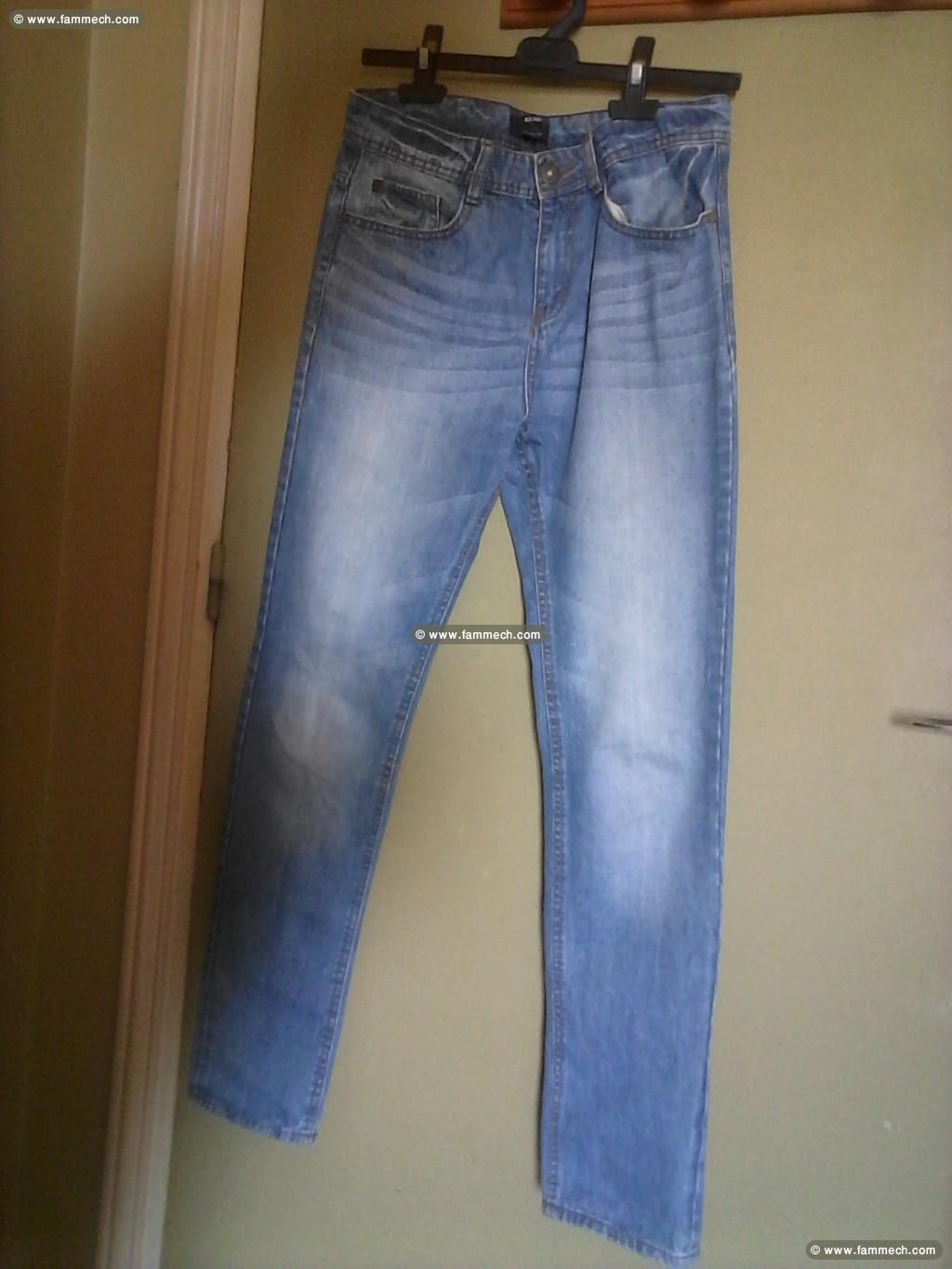 pantalon jeans marque KIABI