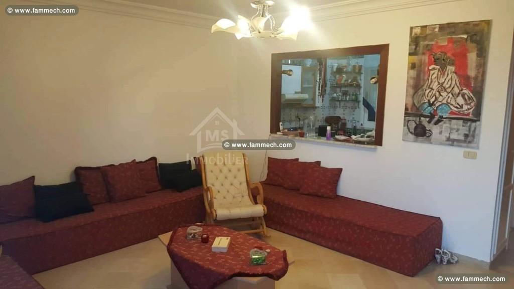 Un joli appartement RDC à vendre à Hammamet Nord 
