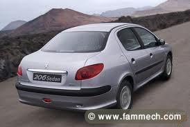 206 sedan 6 chveaux