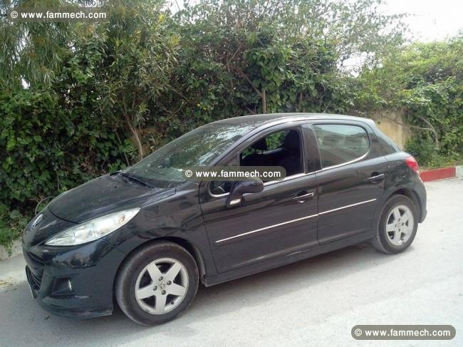 207 noir importé de la france hdi 5 cv  série 153.