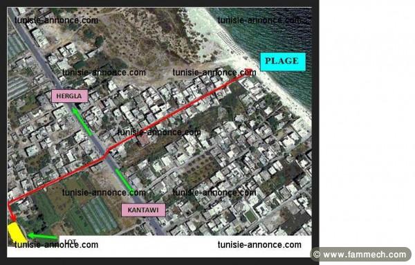 250m2 à chatt mériam sousse