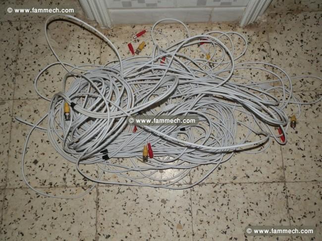 4 Camera surveillance deux dvr complais monastir