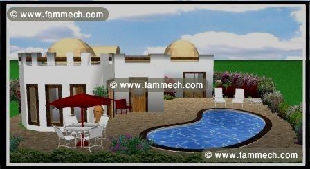 A découvrir splendide villa unique a Djerba