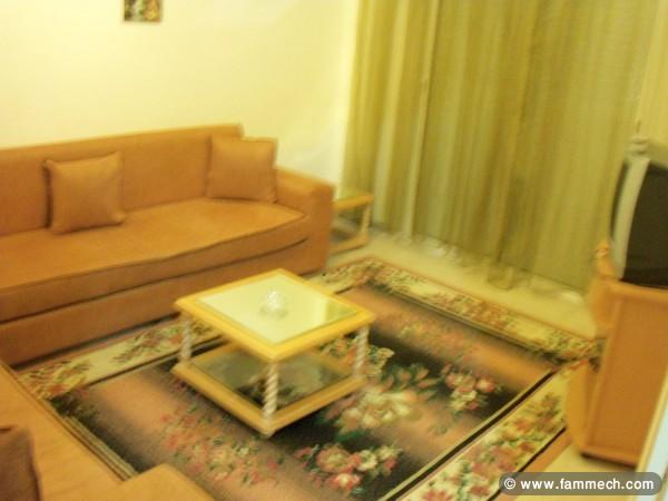A louer Appart S+1 meublé à Ain-Zaghouan TUNIS