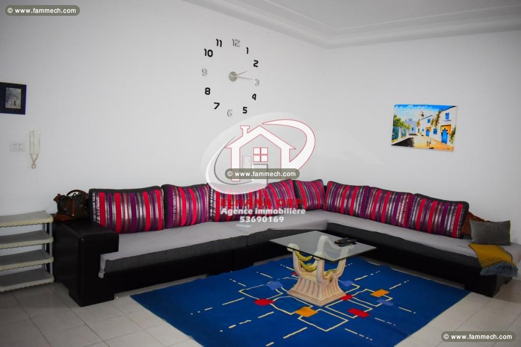 à louer appartement s+2 pied dans l’eau 