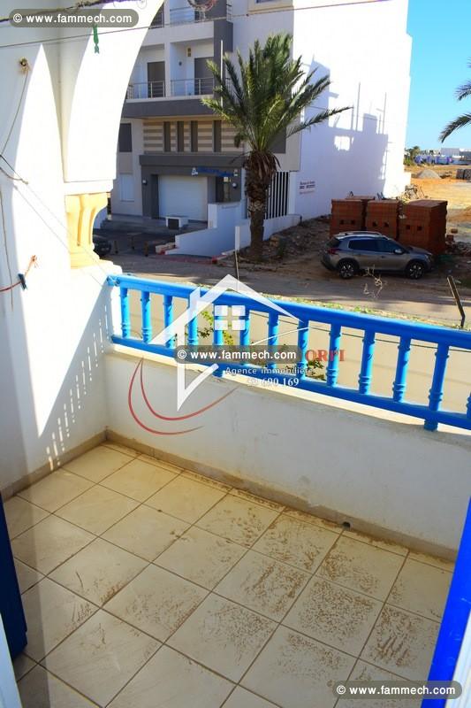 à louer appartement s+2 résidence diar el bahr 