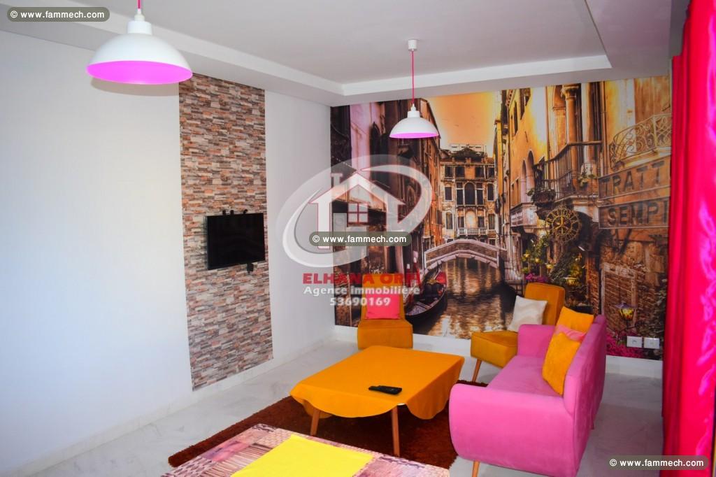 a louer appartement s+2 vue sur mer en plein zone 