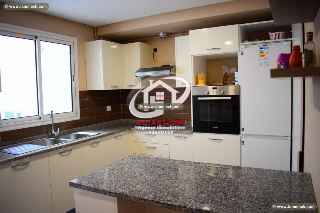 A LOUER APPARTEMENT S+3 RZ FATIMIDES