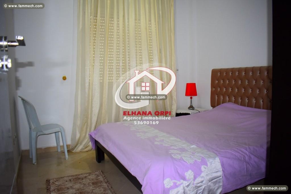 a louer s+3 en face hotel mahdia beach