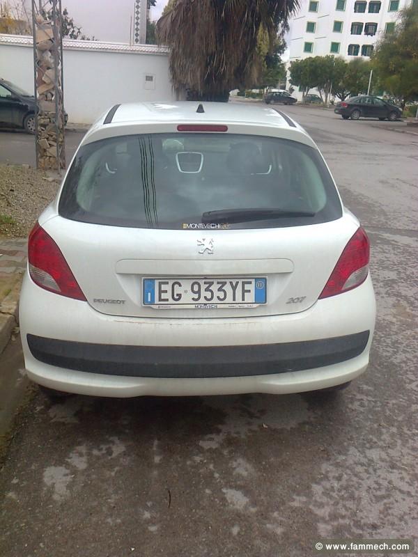 A vendre 207 Hdi, 5 chevaux toutes options