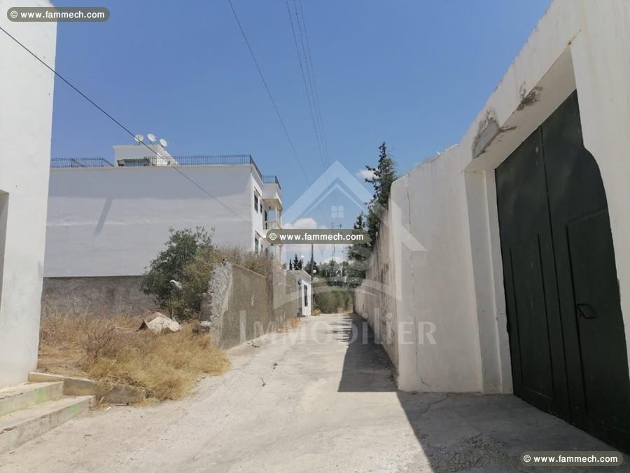A vendre à Birbourgba, terrain de 280 m² à 168 MD 