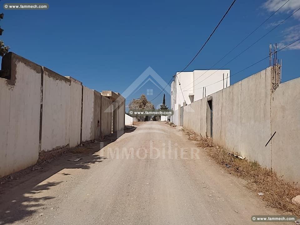 A vendre à Hammamet, superbe terrain de 500 m²