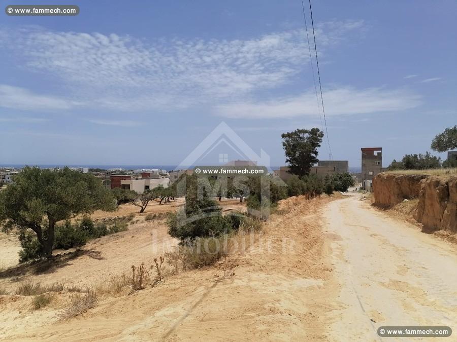 A vendre à Mrezga, des lots de terrain Vue mer