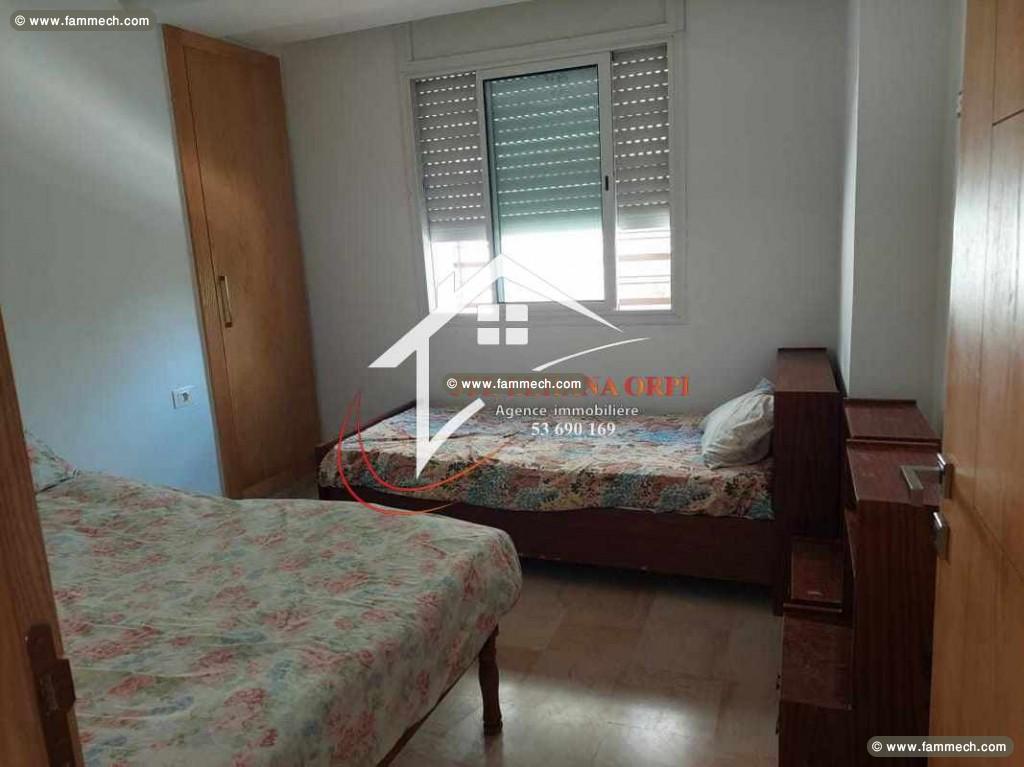 à vendre appartement s+2 au RDC pied dans l’eau 