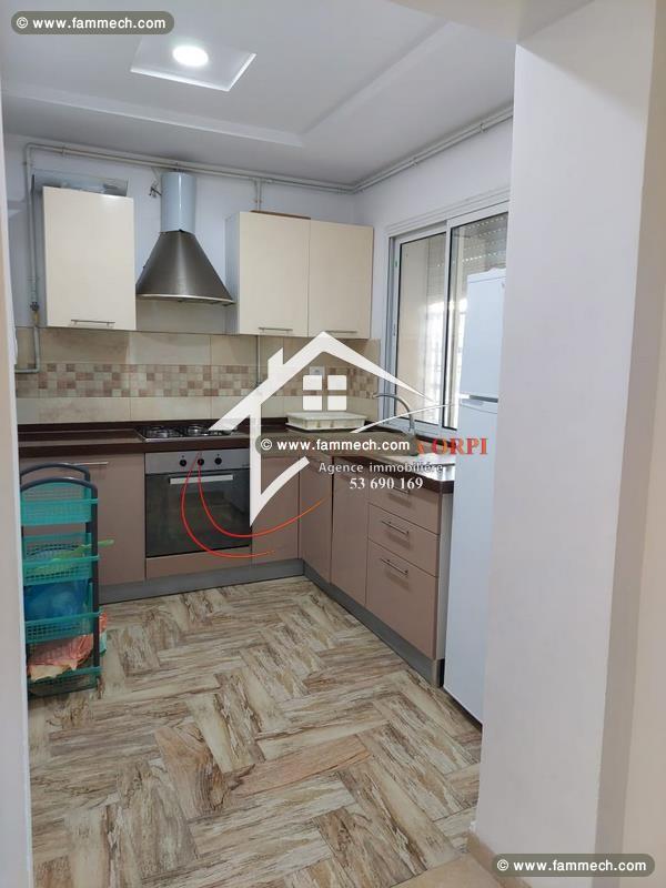 à vendre appartement s+2 au RDC pied dans l’eau 