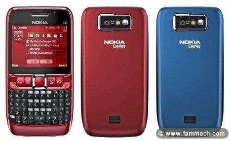 a vendre nokia E63