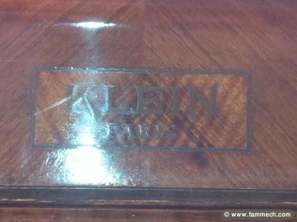 a vendre piano klein paris antique en tres bon etat