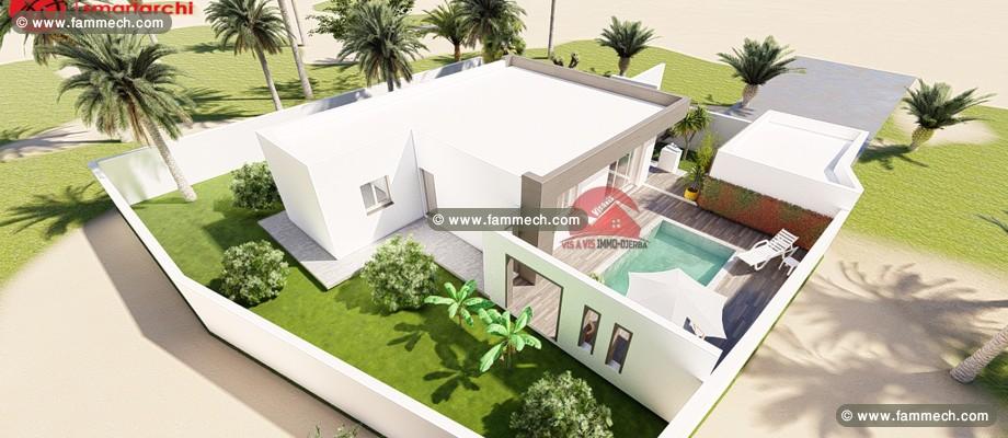 A VENDRE PROJET DE VILLA AVEC PISCINE - RÉF P505