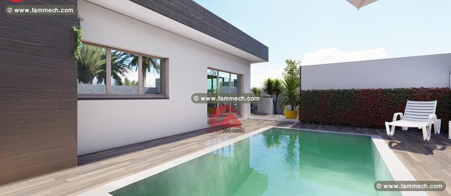 A VENDRE PROJET DE VILLA AVEC PISCINE - RÉF P505