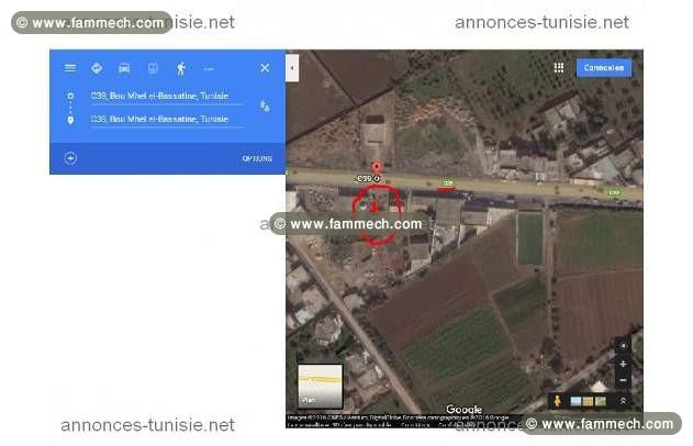 a vendre terrain 600 m² a boumhal 