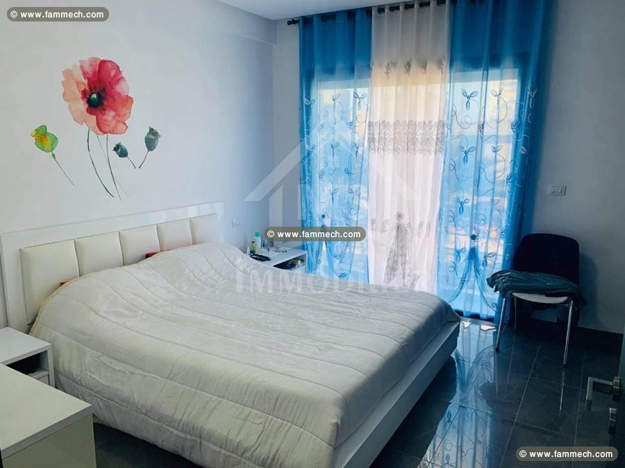 à vendre un Appartement meublé S+2 à NABEUL