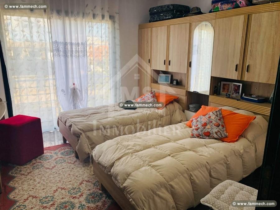 à vendre un Appartement meublé S+2 à NABEUL