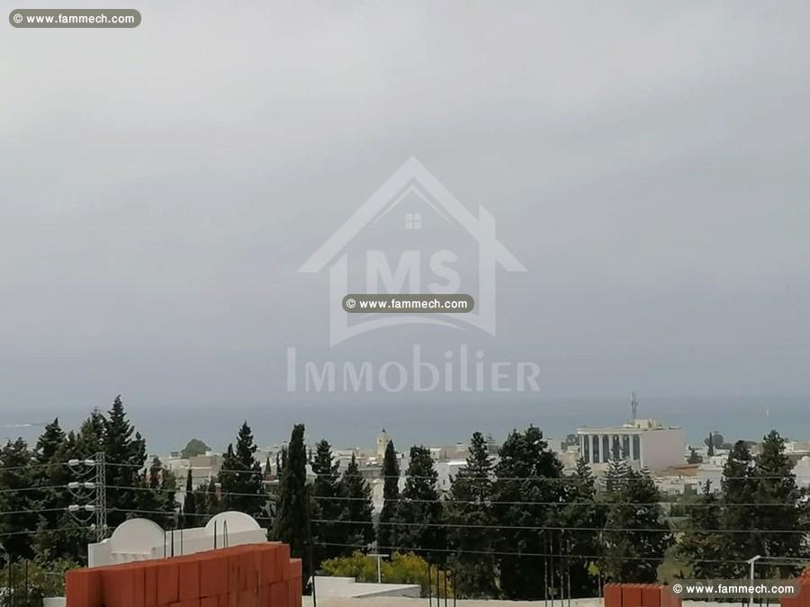 à vendre un appartement S+2 à HAMMAMET NORD