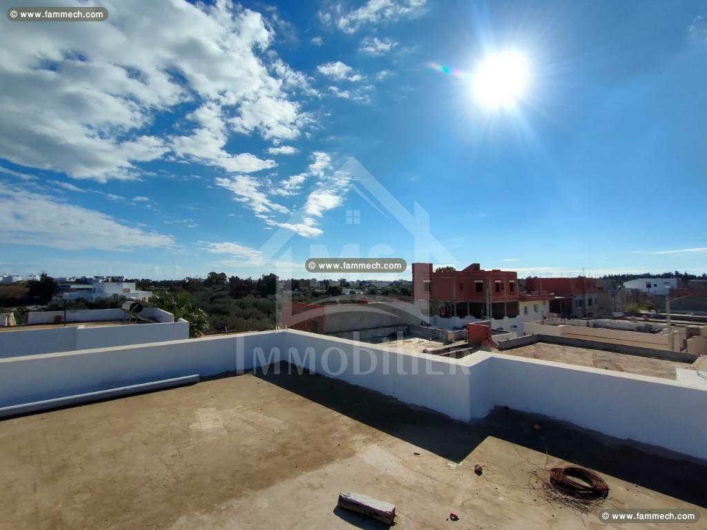 à vendre un appartement S+3 à HAMMAMET SUD 