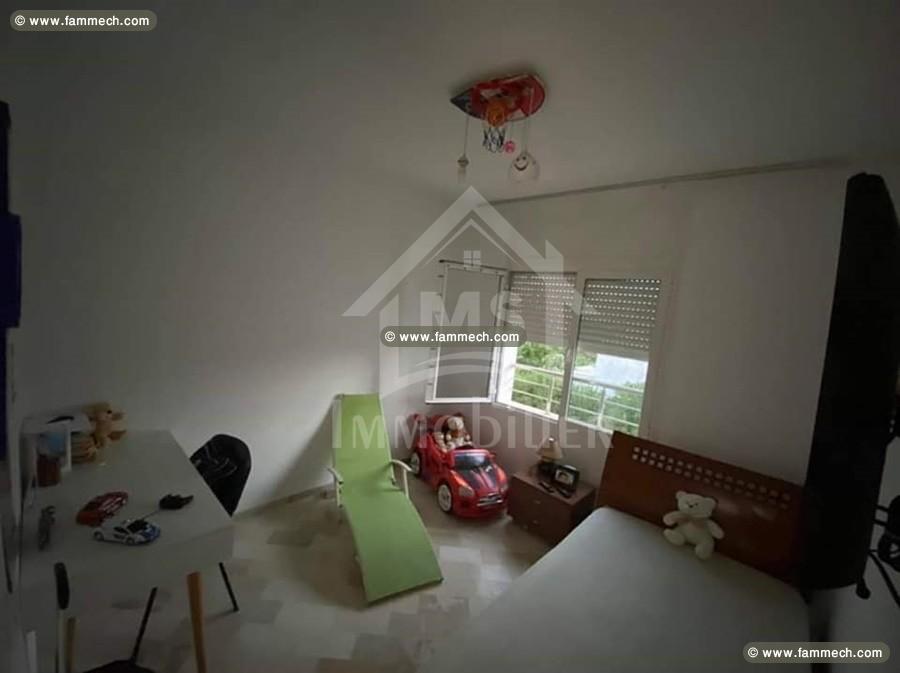 à vendre un APPARTEMENT S+3 à NABEUL 51333131