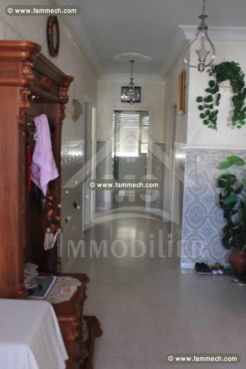 à vendre un étage de villa S+4 à NABEUL 51333131