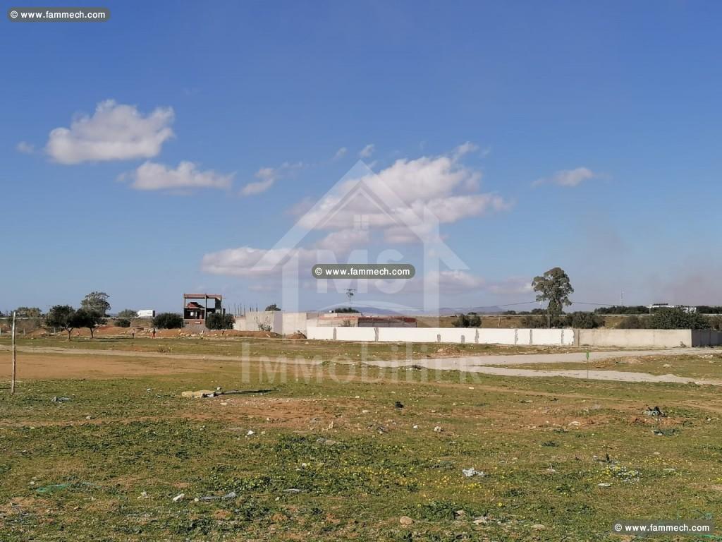 À VENDRE UN LOTISSEMENT DE TERRAIN À HAMMAMET SUD 