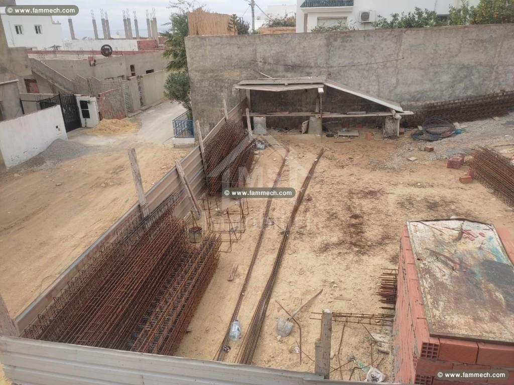 à vendre un Terrain 266m² à 195MD à HAMMAMET 