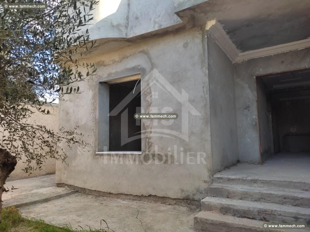 à VENDRE UNE MAISON inachevé à HAMMAMET SUD