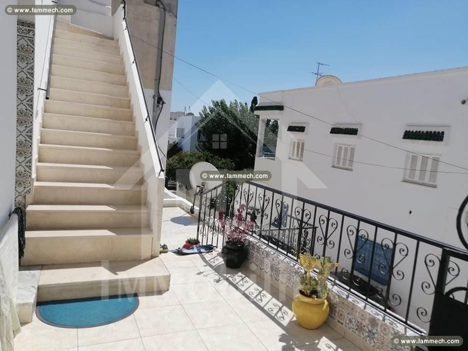 à VENDRE UNE MAISON S+3 à HAMMAMET CENTRE VILLE 