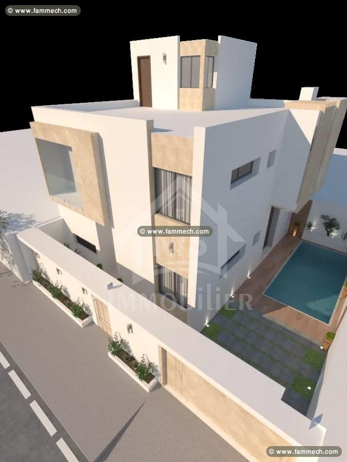 à vendre une villa de luxe à HAMMAMET NORD 