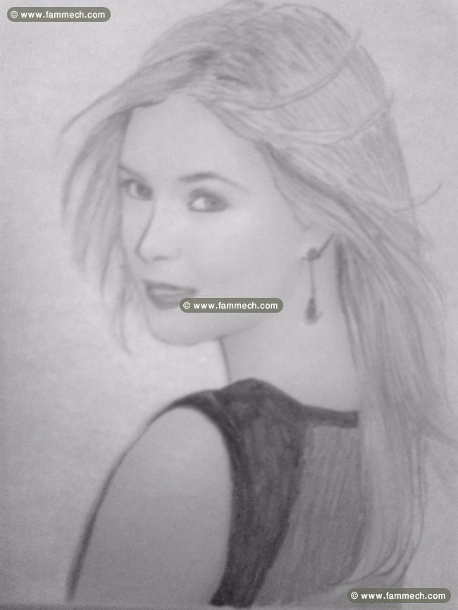 A4 Portraits au crayon 
