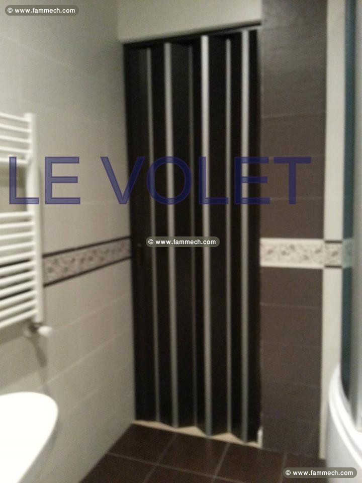 ACCORDEONS EN PVC POUR PORTE OU SEPARATION