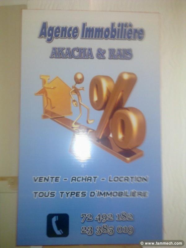 agence immobilière akacha et rais