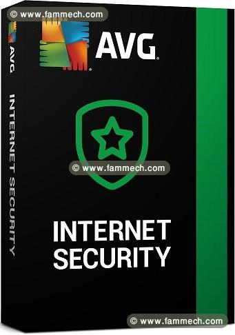  AVG INTERNET SECURITY 1 PC 1 AN à 35 DT