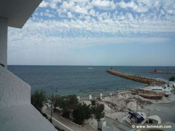 Appart PORT EL KANTAOUI vue sur mer et port