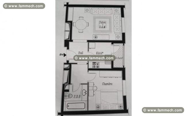 Appartement 75m2 de 2 pieces